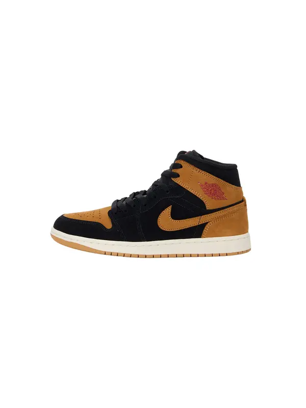 Jordan Jordan Visoke tenisice 'Air Jordan 1'  konjak / crna