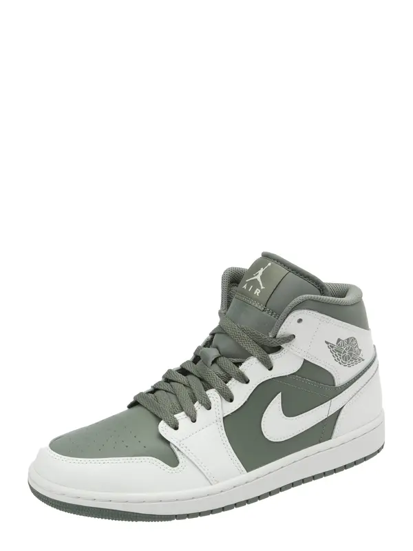 Jordan Jordan Visoke tenisice 'AIR JORDAN 1 MID'  kaki / bijela
