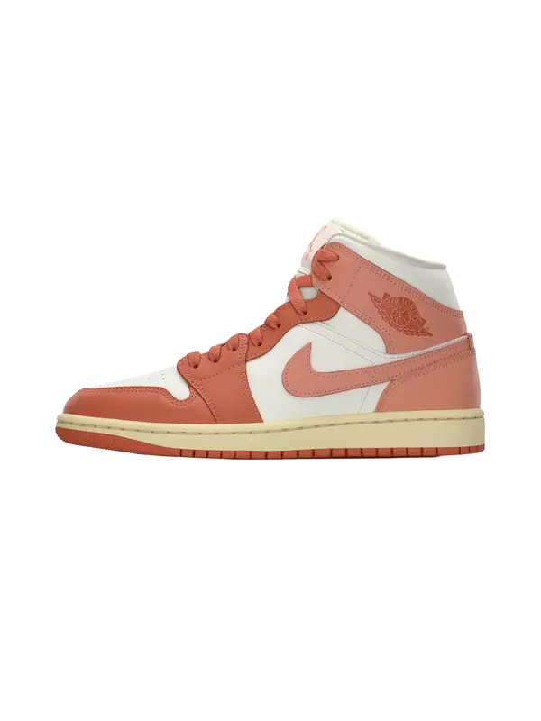 Jordan Jordan Visoke tenisice 'Air Jordan 1'  rosé / pastelno crvena / bijela