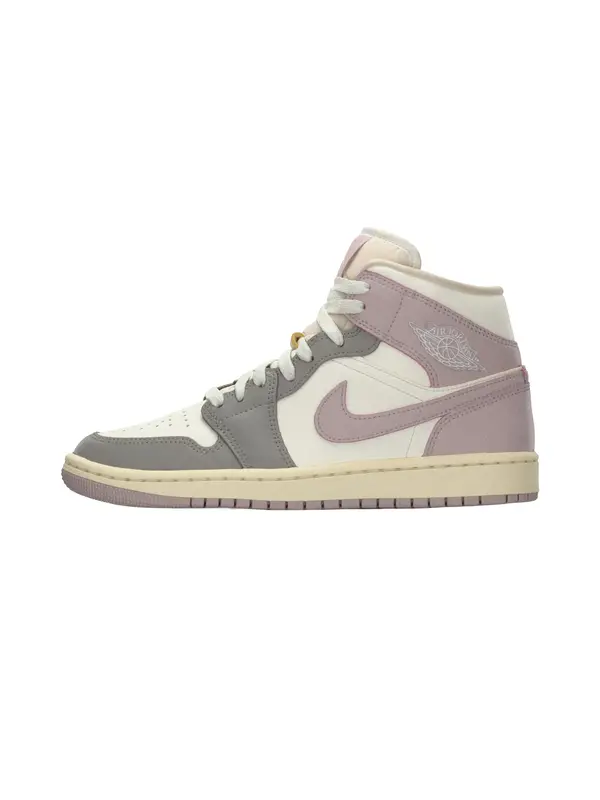 Jordan Jordan Visoke tenisice 'Air Jordan 1'  toplo smeđa / svijetlobež / tamo siva / lila