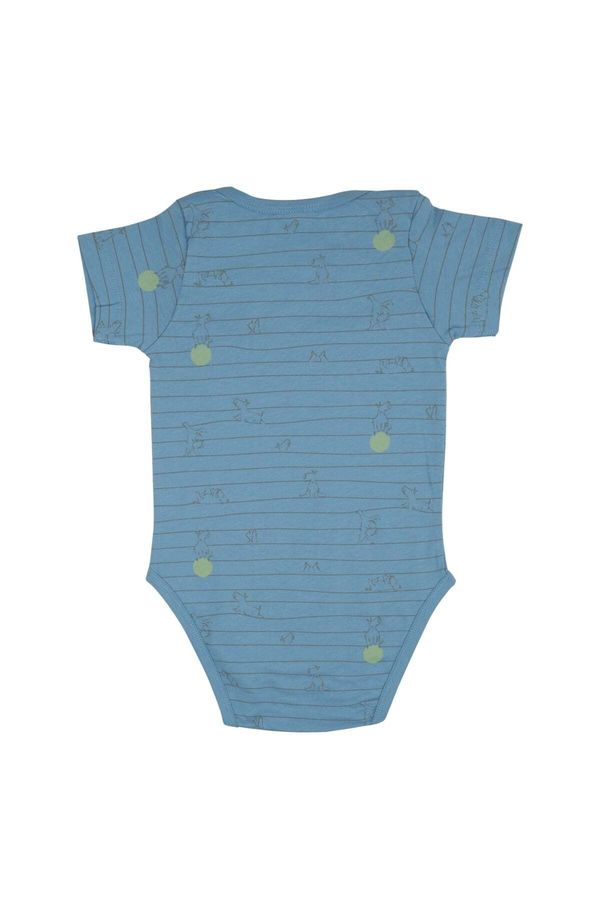 Jrmori Jrmori Dječji bodi  plava / smeđa / žuta