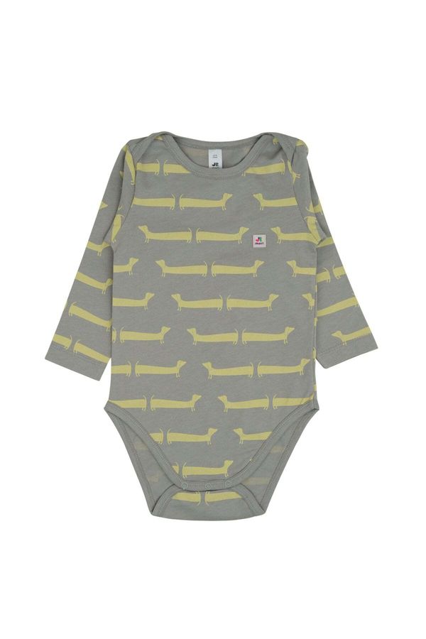 Jrmori Jrmori Dječji bodi  žuta / maslinasta