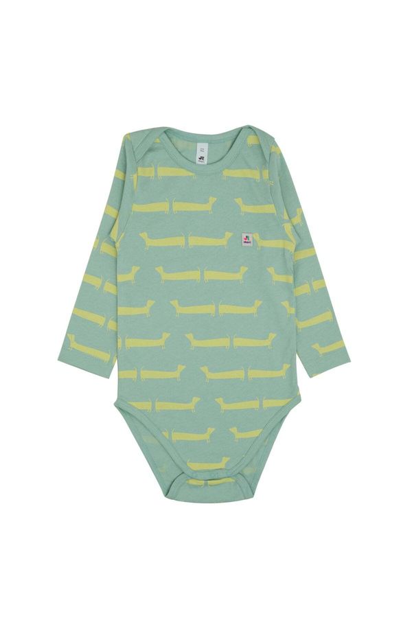 Jrmori Jrmori Dječji bodi  žuta / zelena