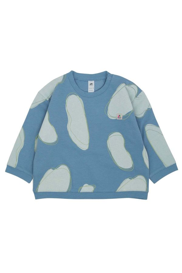 Jrmori Jrmori Sweater majica  plava / siva