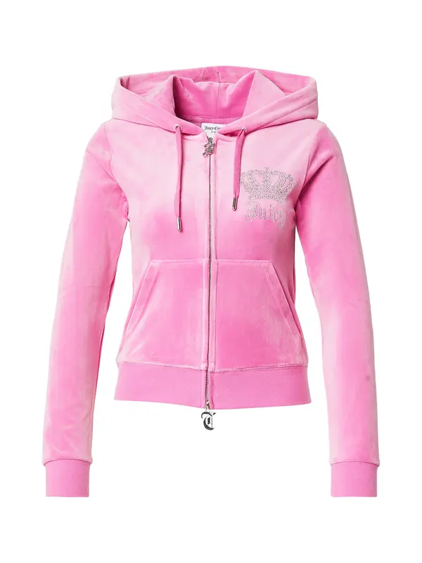 Juicy Couture Juicy Couture Gornji dio trenirke 'GOTHIC CROWN'  svijetloroza