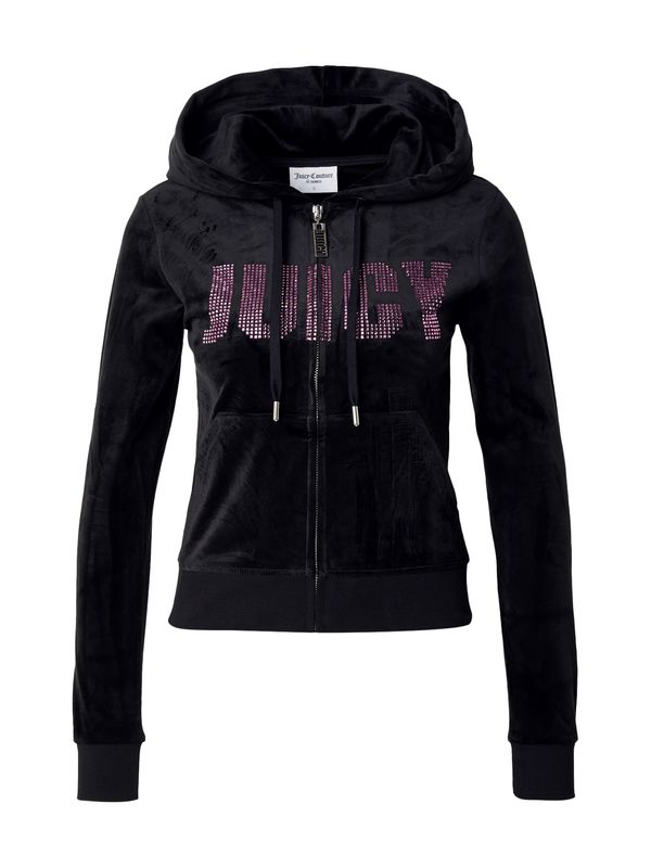 Juicy Couture Juicy Couture Gornji dio trenirke 'IMPACT EVY'  roza / crna