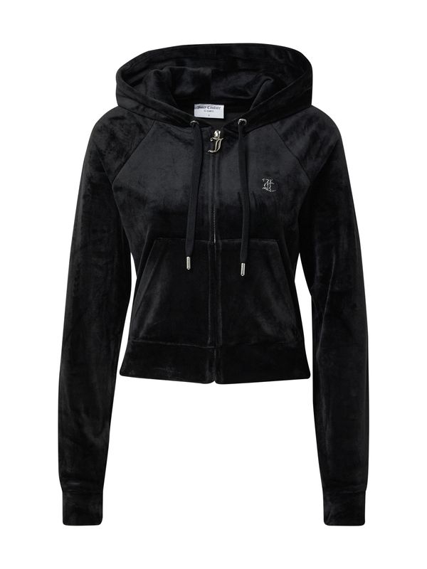 Juicy Couture Juicy Couture Gornji dio trenirke 'Madison'  crna