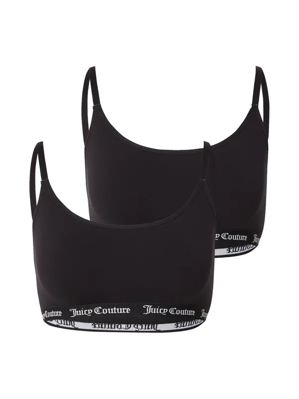 Juicy Couture Juicy Couture Grudnjak  crna / bijela