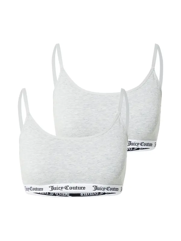 Juicy Couture Juicy Couture Grudnjak  siva melange / crna / bijela
