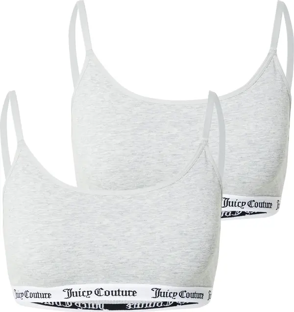 Juicy Couture Juicy Couture Grudnjak  siva melange / crna / bijela