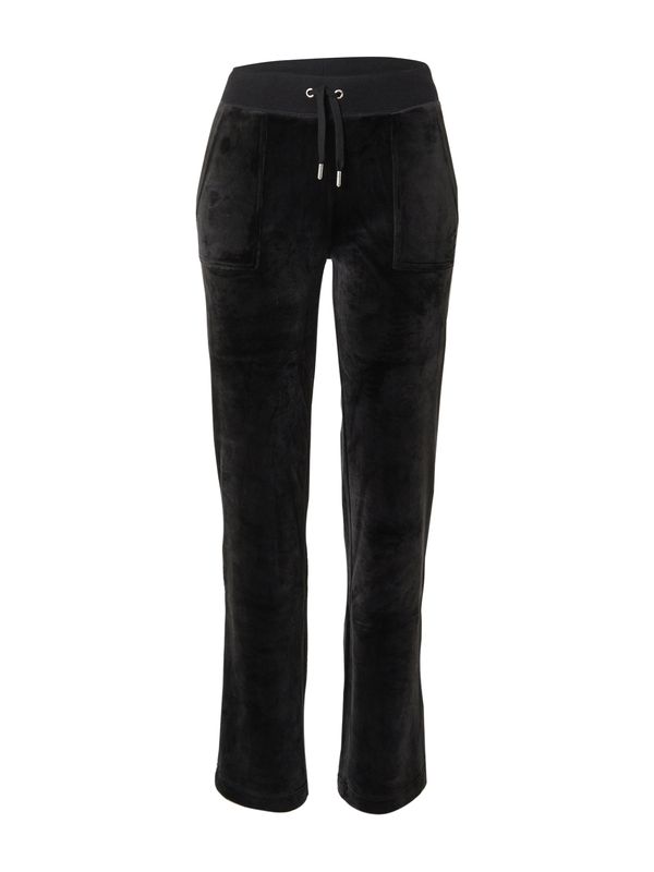 Juicy Couture Juicy Couture Hlače 'DEL RAY'  crna