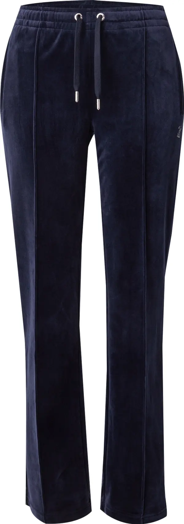 Juicy Couture Juicy Couture Hlače 'Tina'  morsko plava / srebro