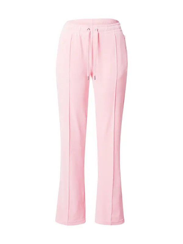 Juicy Couture Juicy Couture Hlače 'Tina'  roza / srebro