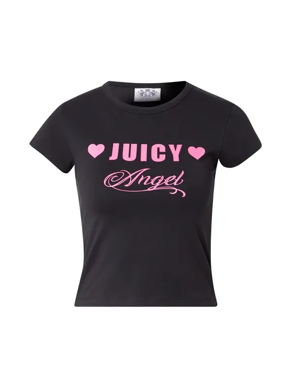 Juicy Couture Juicy Couture Majica  roza / crna