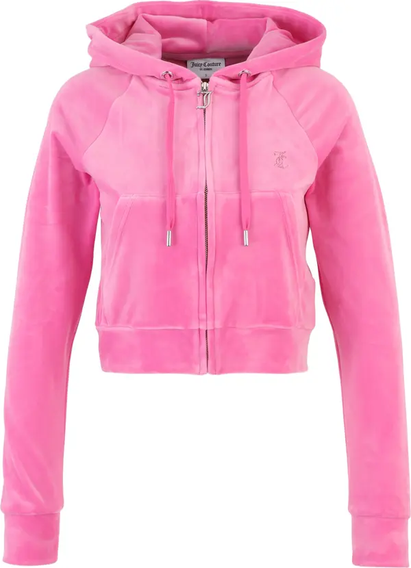Juicy Couture Petite Juicy Couture Petite Gornji dio trenirke 'MADISON'  roza / srebro
