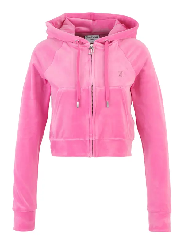 Juicy Couture Petite Juicy Couture Petite Gornji dio trenirke 'MADISON'  roza / srebro