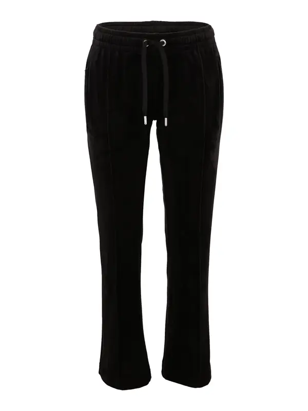 Juicy Couture Petite Juicy Couture Petite Hlače 'TINA'  crna