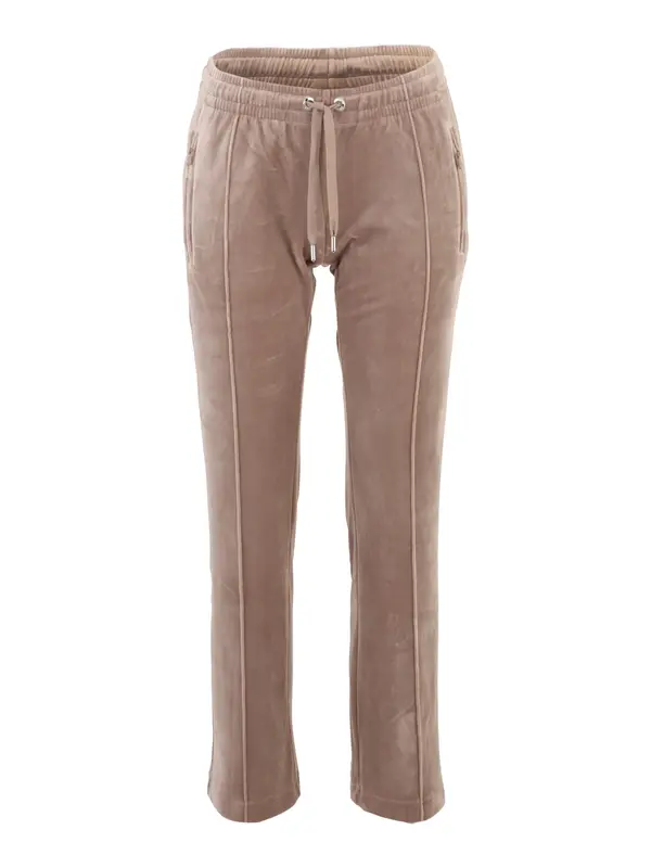 Juicy Couture Petite Juicy Couture Petite Hlače 'TINA'  taupe siva