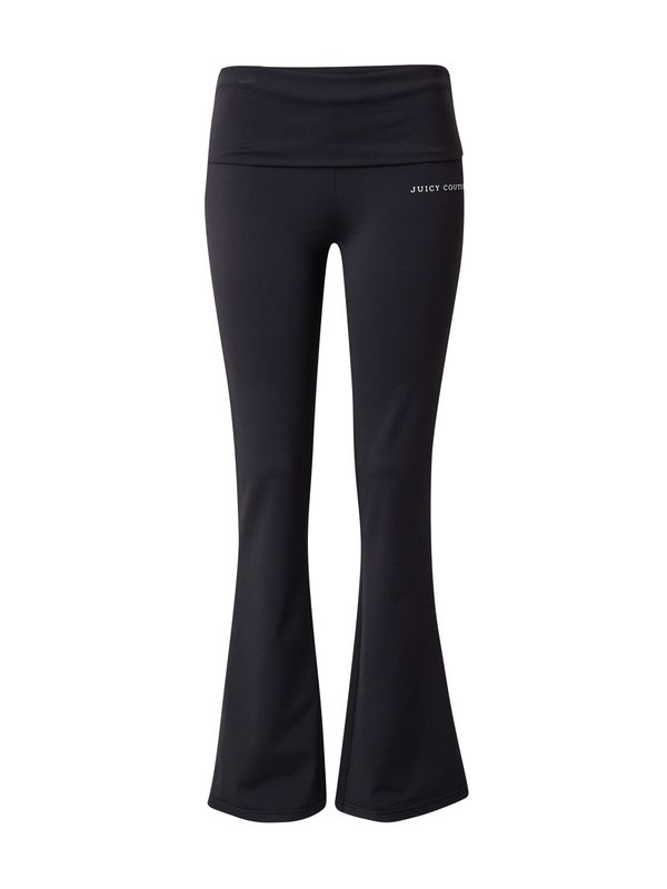 Juicy Couture Sport Juicy Couture Sport Sportske hlače  crna / bijela