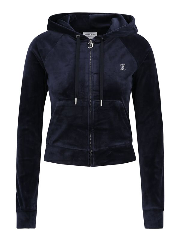 Juicy Couture Tall Juicy Couture Tall Gornji dio trenirke 'MADISON'  tamno plava / srebro