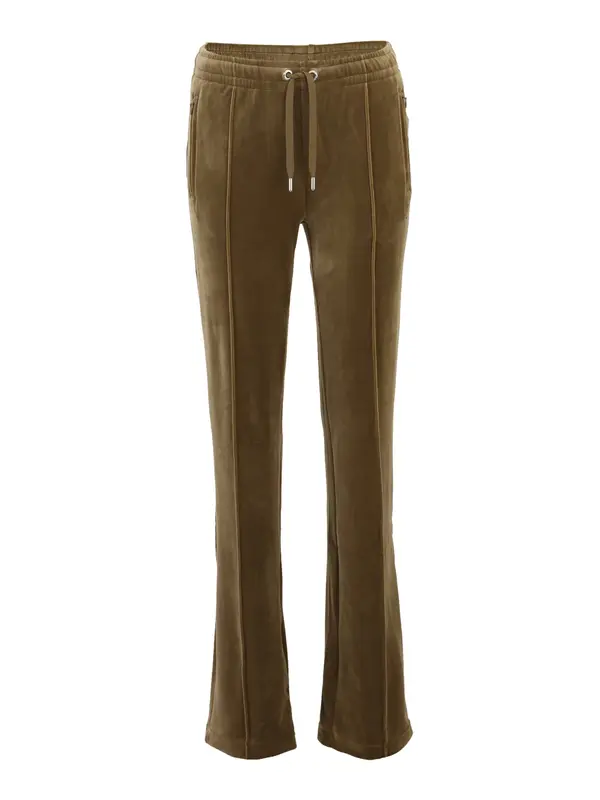 Juicy Couture Tall Juicy Couture Tall Hlače 'TINA'  maslinasta / crna