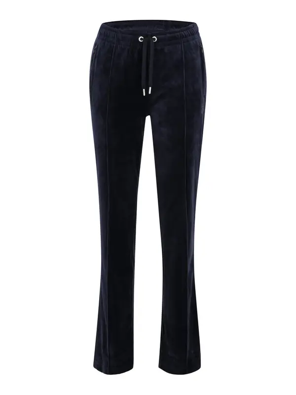 Juicy Couture Tall Juicy Couture Tall Hlače 'TINA'  mornarsko plava / srebro