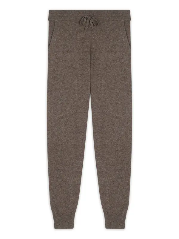 JUST CASHMERE JUST CASHMERE Hlače  smeđa