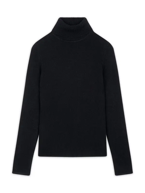 JUST CASHMERE JUST CASHMERE Pulover 'Juni'  crna