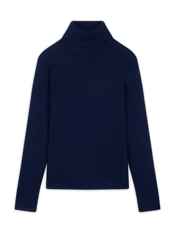 JUST CASHMERE JUST CASHMERE Pulover 'Juni'  mornarsko plava