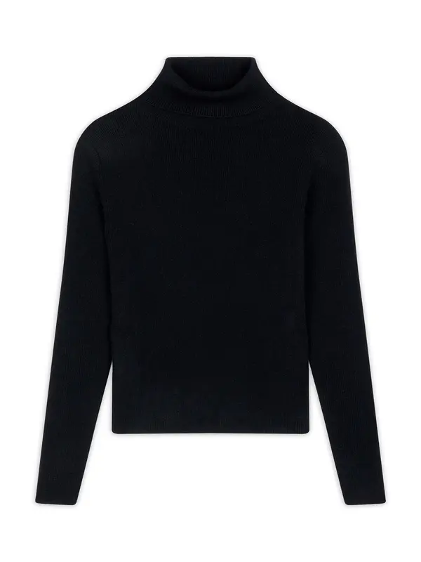 JUST CASHMERE JUST CASHMERE Pulover 'LANAIS'  crna