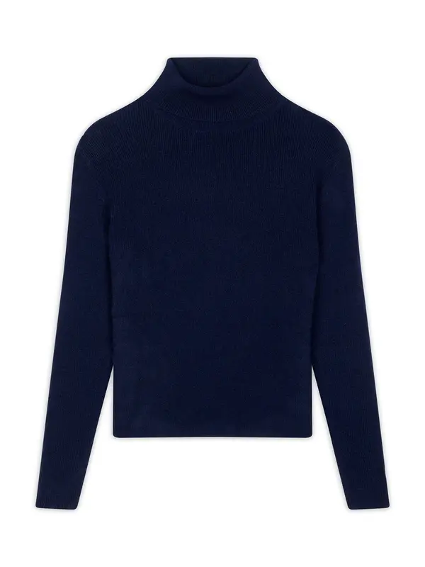 JUST CASHMERE JUST CASHMERE Pulover 'Lanais'  mornarsko plava