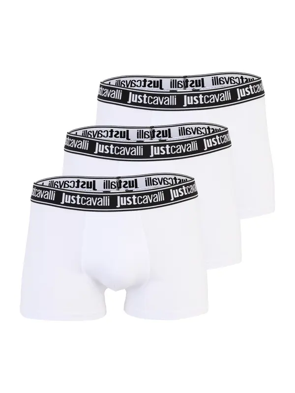 Just Cavalli Just Cavalli Bokserice  crna / bijela