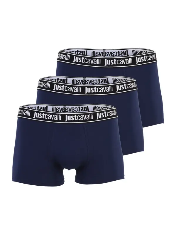 Just Cavalli Just Cavalli Bokserice  plava / crna / bijela