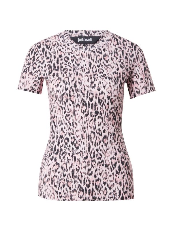 Just Cavalli Just Cavalli Majica  svijetloroza / crna