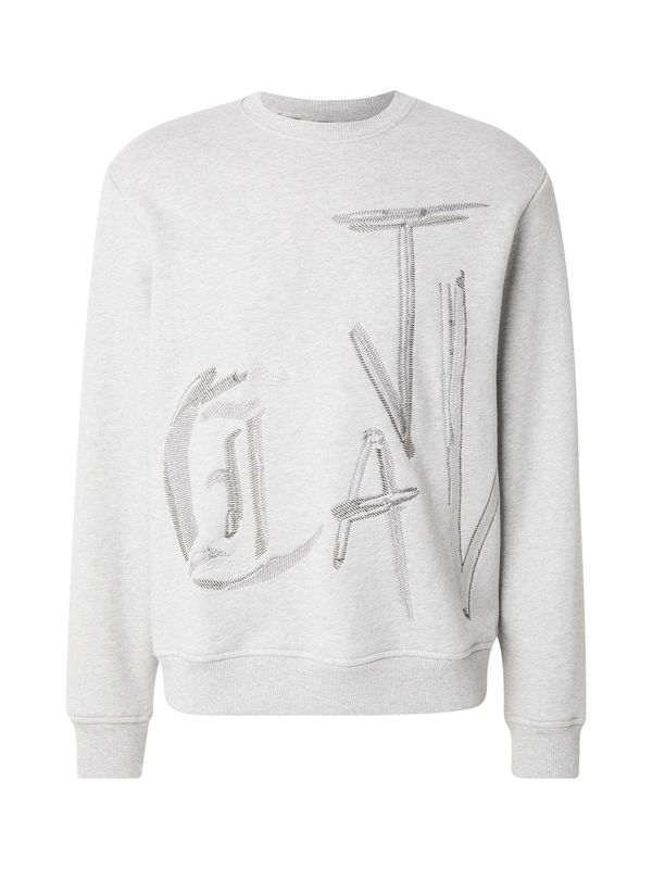 Just Cavalli Just Cavalli Sweater majica  tamno smeđa / siva