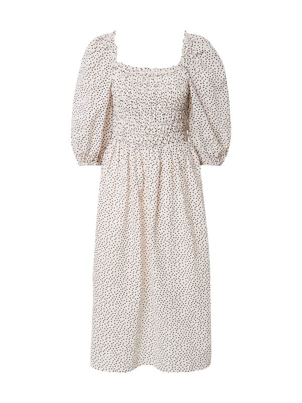 JUST FEMALE JUST FEMALE Haljina 'Avi'  crna / prljavo bijela