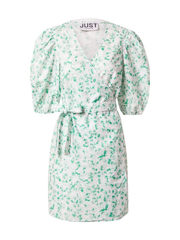 JUST FEMALE JUST FEMALE Haljina  zelena / bijela