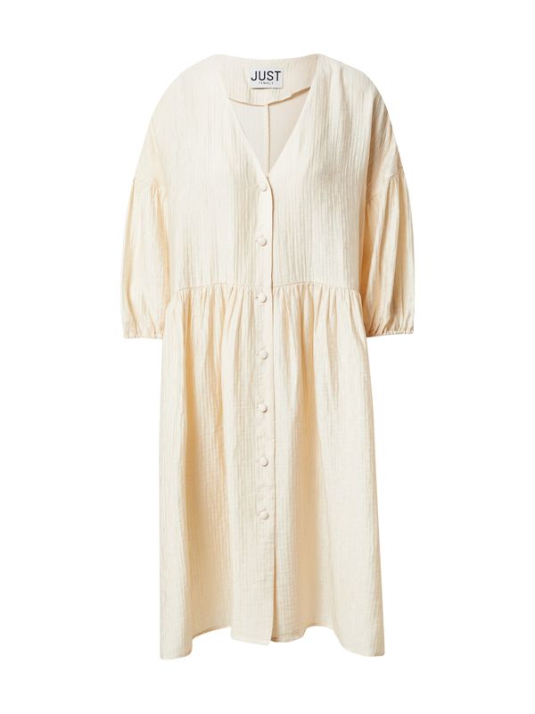 JUST FEMALE JUST FEMALE Košulja haljina 'Ideal'  svijetla bež