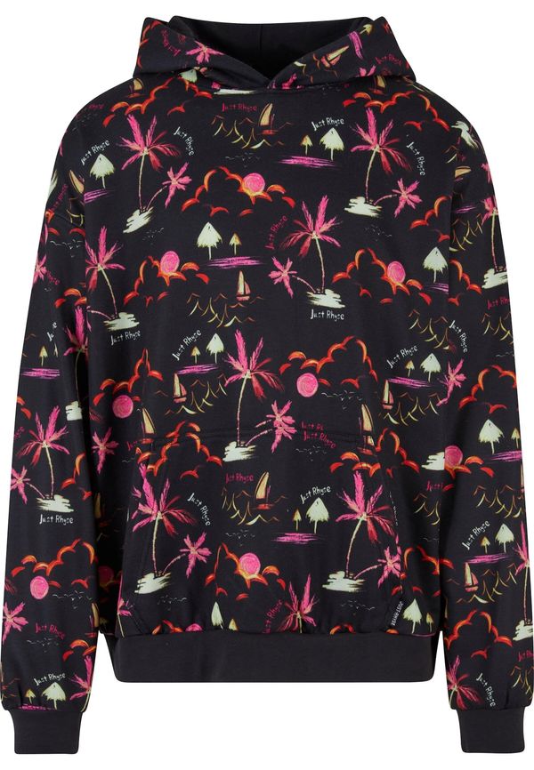 Just Rhyse Just Rhyse Sweater majica 'Waikiki'  menta / roza / crvena / crna