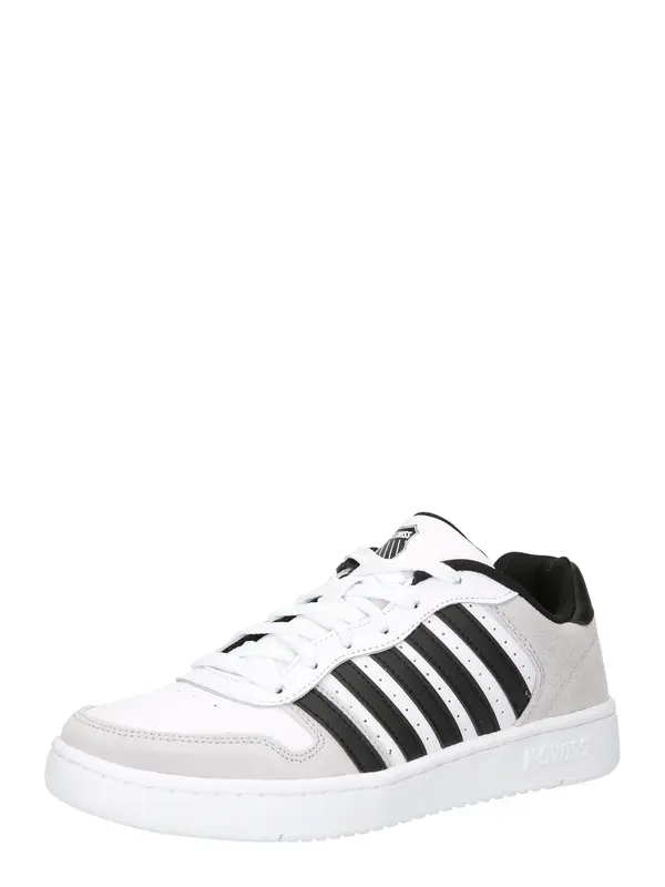 K-SWISS K-SWISS Niske tenisice 'Court Palisades'  svijetlosiva / crna / bijela