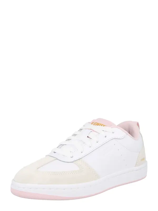 K-SWISS K-SWISS Niske tenisice 'COURT VARSITY'  svijetložuta / roza / bijela