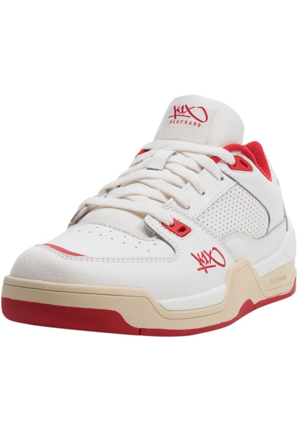 K1X K1X Niske tenisice  svijetlobež / vatreno crvena / bijela