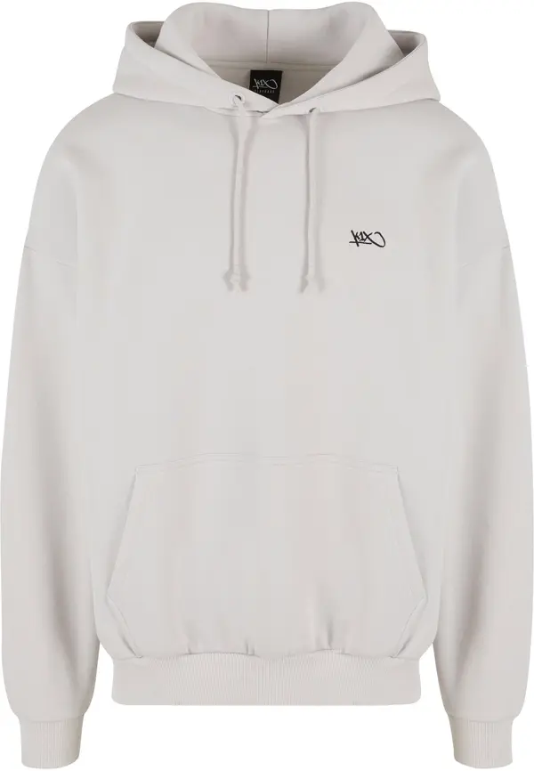 K1X K1X Sweater majica  svijetlosiva / crna