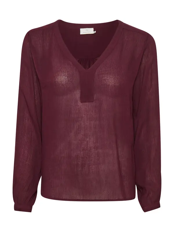 Kaffe Kaffe Bluza 'Amber'  burgund