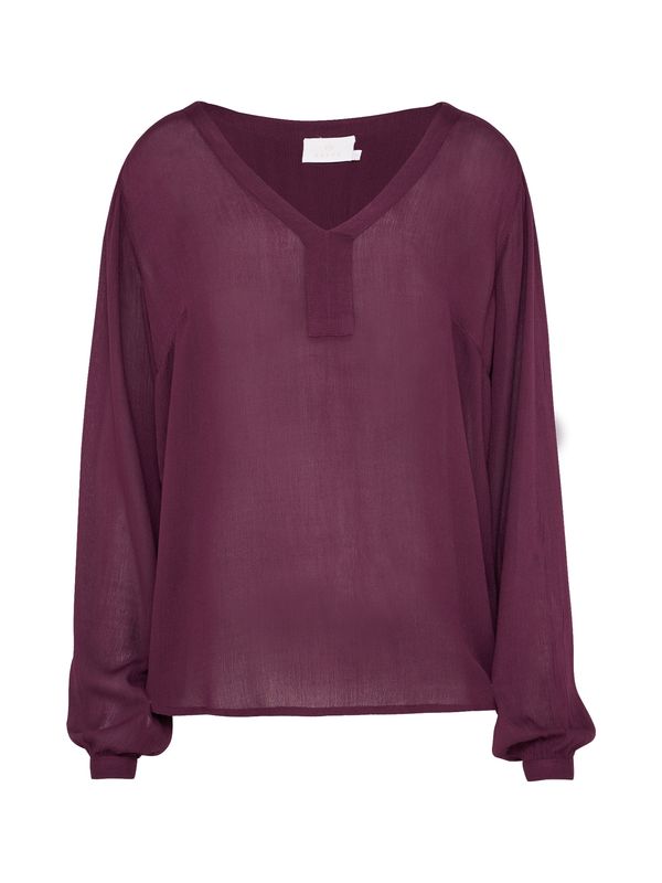 Kaffe Kaffe Bluza 'Amber'  burgund