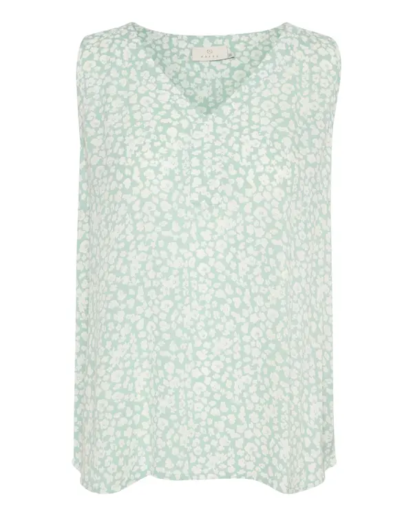 Kaffe Kaffe Bluza 'Amber'  menta / bijela