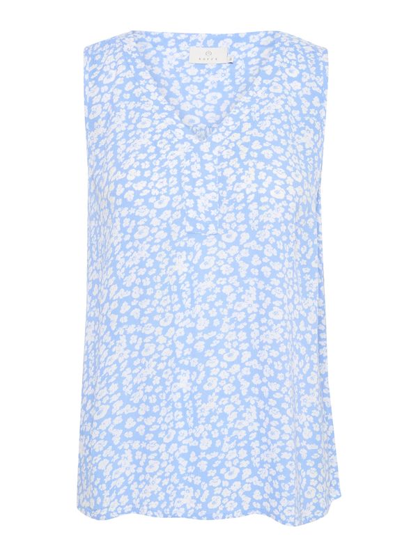 Kaffe Kaffe Bluza 'Amber'  nebesko plava / bijela