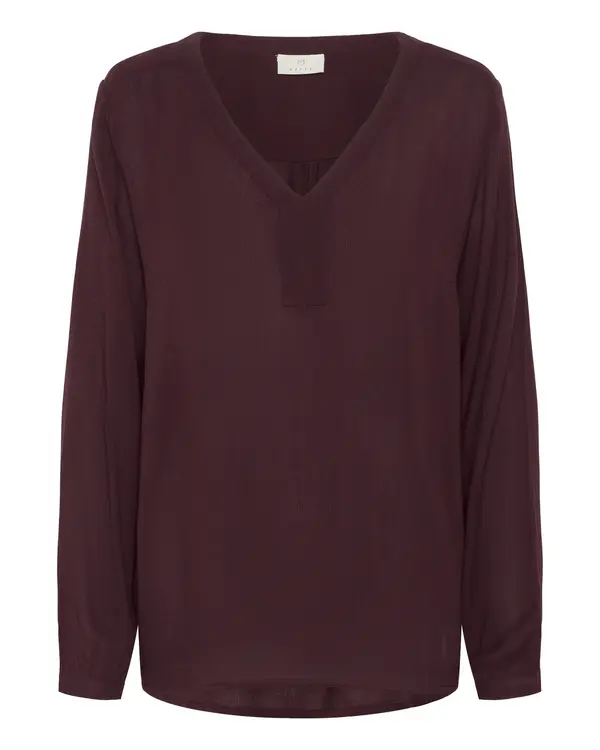 Kaffe Kaffe Bluza  bordo