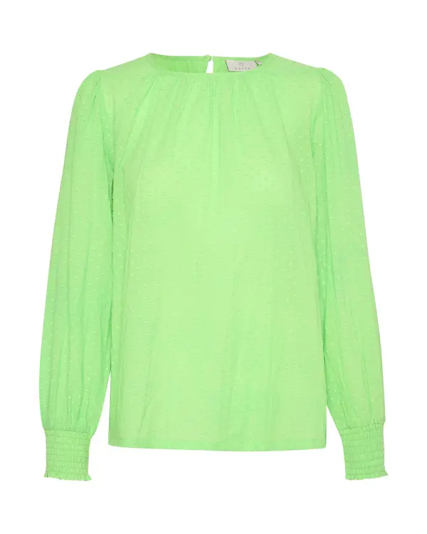 Kaffe Kaffe Bluza 'KA Roca'  neonsko zelena