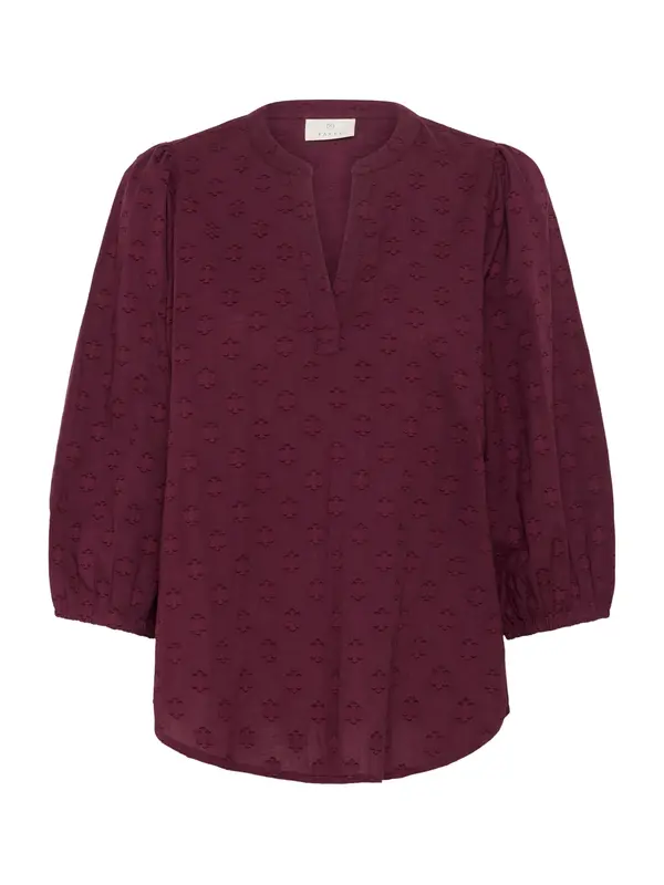 Kaffe Kaffe Bluza 'KAEnya'  burgund / tamno crvena